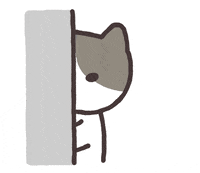 _gu9u_ cat hello hi tada GIF