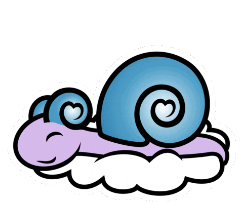 Yumieps giphyupload giphycreatortest sleep cloud Sticker