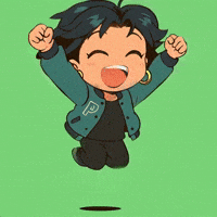 PersonaJourney happy celebration excited kawaii GIF
