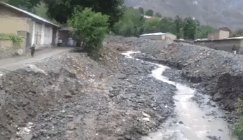 Flash Floods Wash Away Houses and Roads in Chitral