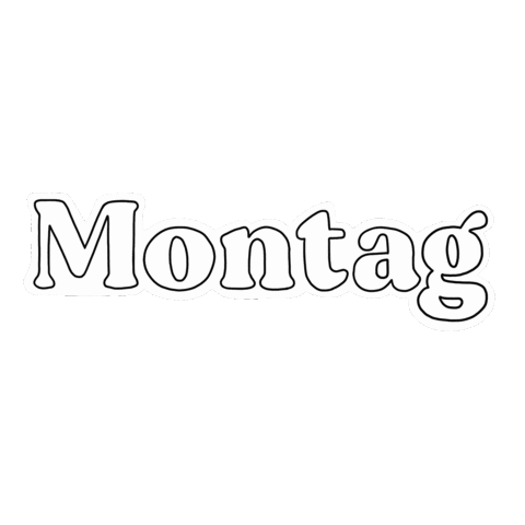 Black And White Orange Sticker