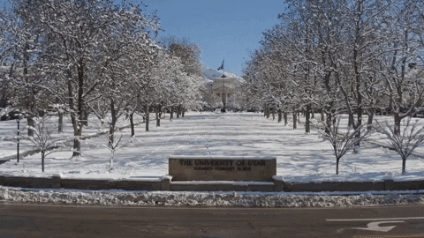 Salt Lake City Winter GIF by universityofutah
