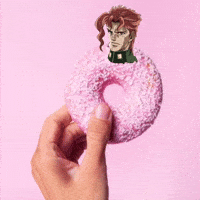 Holding Jojos Bizarre Adventure GIF