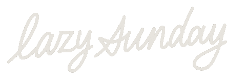 Happy Sunday Typography Sticker