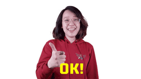 qlafgrade giphyupload ok okay oke Sticker