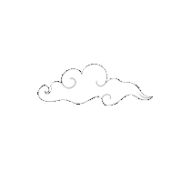 Head In The Clouds Cheers Sticker by YEAR OF