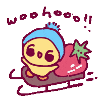 Sliding Lets Go Sticker by 0-0