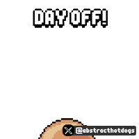 Jumping Day Off Sticker by HotDogs