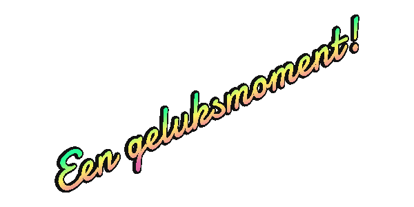 Een Geluksmoment Sticker by De Biosalon