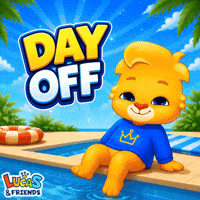 Out Of Office Friday GIF by Lucas and Friends by RV AppStudios