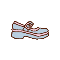 Dollhouse Sticker by John Fluevog