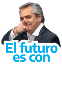alferdez cristina todos cfk alberto fernandez Sticker