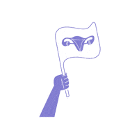 Flag Trying Sticker by Natalist