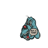 Sad Rabbit Sticker