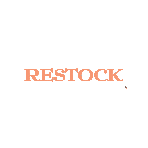 Restock Sticker by KC Chic Designs