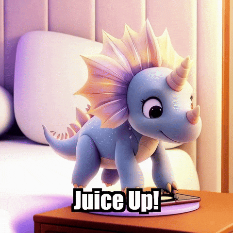 Technology Juice Up GIF by Divineasaur