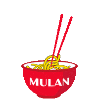 chinese noodles Sticker by Mulan Asian Food