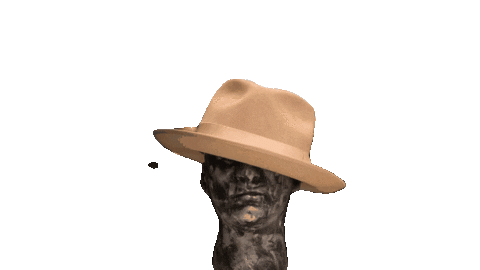 Fire Burn Sticker by Bellissimo Hats