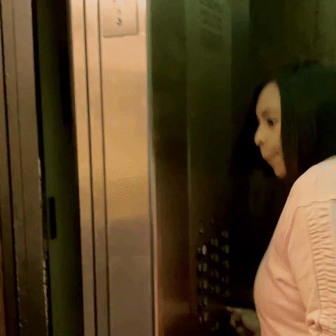 Avoiding People In A Elevator 