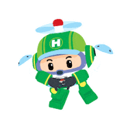 안녕 Goodbye Sticker by Robocar POLI