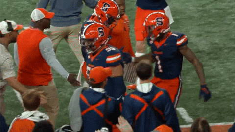 Syracuse University Handshake GIF by TheDreamTeam 