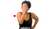 i love you kiss Sticker by Salon Line