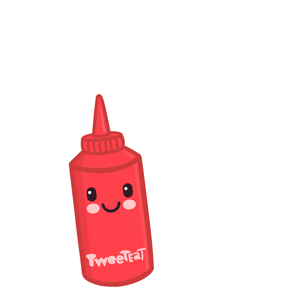 Food Ketchup Sticker by sweetweet