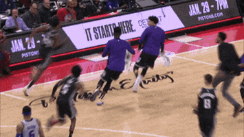celebrate pumped up GIF by NBA