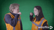 Wizzflix_ green boxing box shake GIF