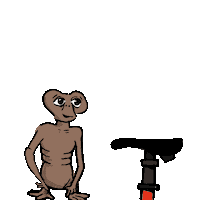 Bicycling Mountain Bike Sticker