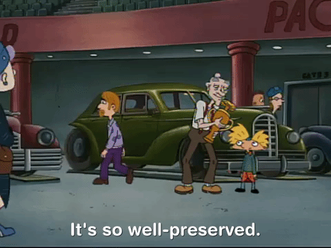 hey arnold nicksplat GIF