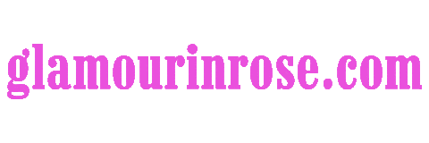 Sticker by Glamour in Rose