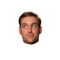 Floating Head Eye Roll Sticker by Originals