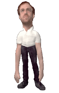 3D Portrait Sticker by Originals