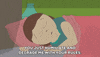 liane cartman sleeping GIF by South Park 