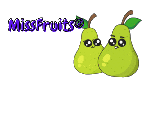 Pear Sticker by Efecantarim