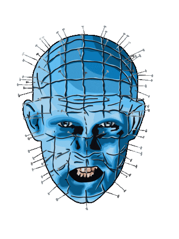 Horror Pinhead Sticker