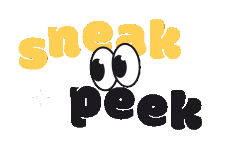 Eyes Text Sticker by katycreates