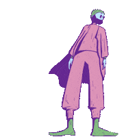 Animation Cyberpunk Sticker