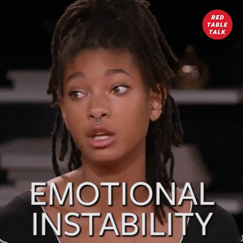willow smith emotional instability GIF by Red Table Talk