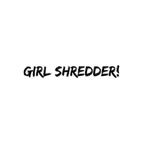 Mountain Bike Girl Sticker by #TotalMTB