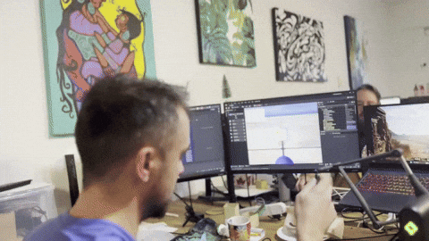 Artist Physics GIF by Alex Boya