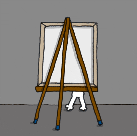 You Are Beautiful Art GIF by Chippy the Dog