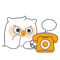 Phone Waiting Sticker by Goodrich_friends