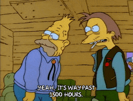 Season 1 Gramps Simpson GIF by The Simpsons
