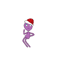 Merry Christmas Happy Dance Sticker