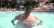 Benicio Del Toro Pool GIF by Latinx Heritage