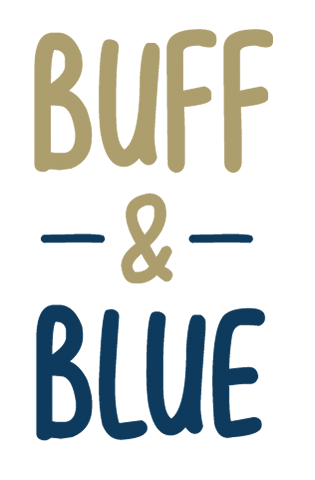 Gw Buffandblue Sticker by George Washington University