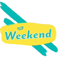 Friday Weekend Sticker by Frui Indonesia