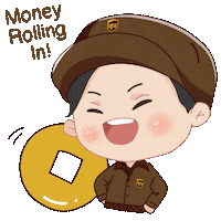 Chinese New Year Sticker by UPS Asia Pacific